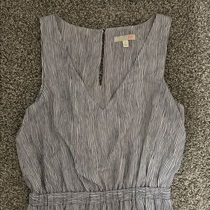 Gianni Bini Black and White Striped Dress